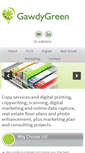 Mobile Screenshot of gawdygreen.co.nz
